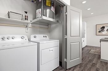 Upland flats apartments in unit washer/dryer